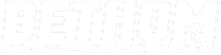 Bethom Contracting, LLC logo white