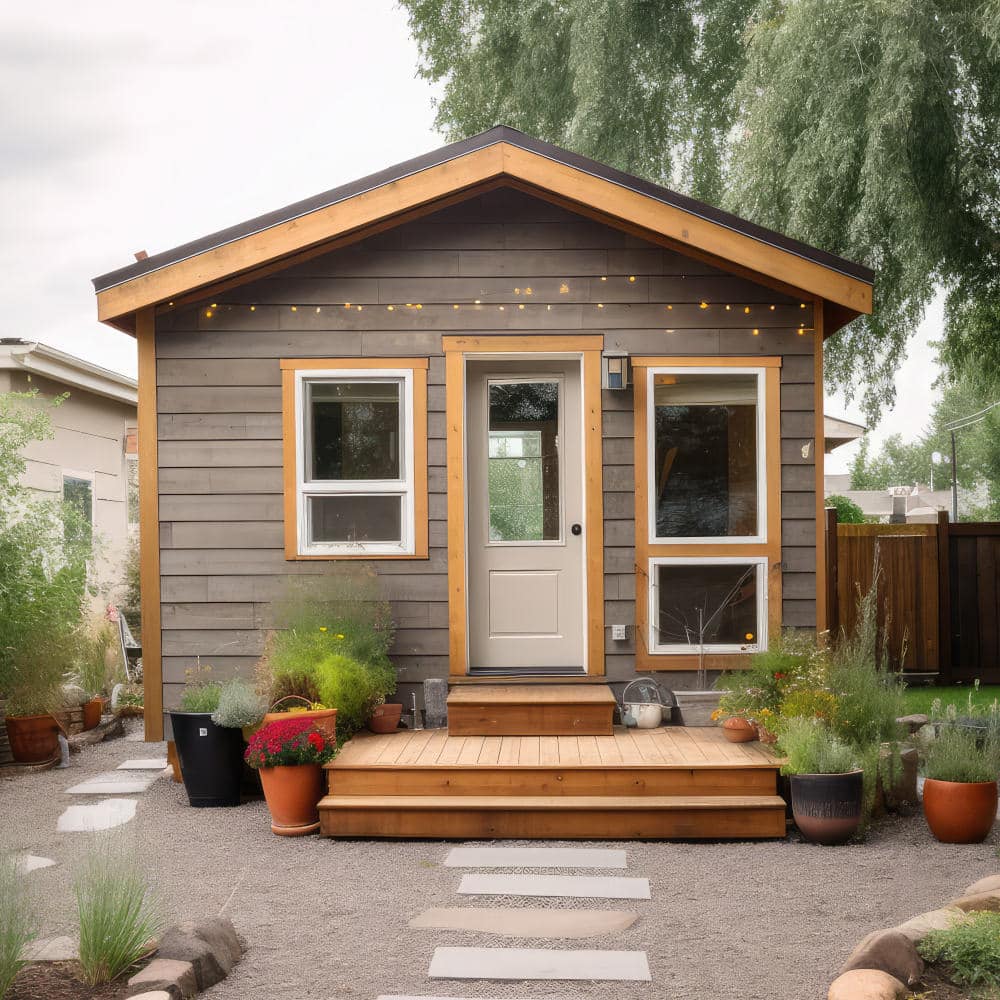 a backyard accessory dwelling unit